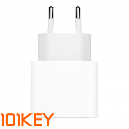 Блок питания Apple MHJE3ZM/A 20W USB-C Power Adapter для iPhone 11, iPhone 12, iPad