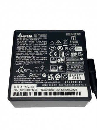 Оригинальный блок питания (зарядка) для ноутбука MSI Modern 15 H 19V 4.74A 90W (Input 100-240V 1.5A 50-60Hz) разъём 4.5-3.0mm