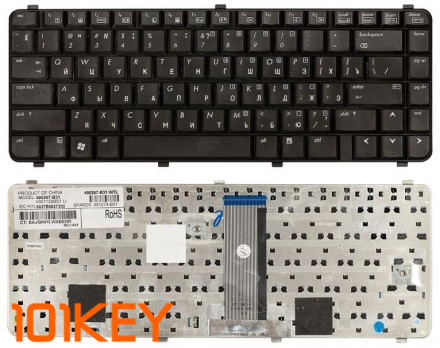 Клавиатура для ноутбука HP Compaq 510, 511, 515, 610, 615, CQ510, CQ511, CQ610 черная