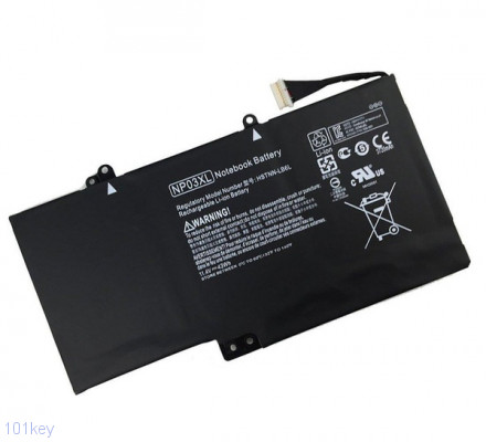 Аккумулятор для ноутбука HP NP03XL 11,4v 3720mAh, 43Wh ORIGINAL