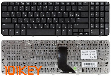 Клавиатура для ноутбука HP Compaq CQ60 Pavilion G60 черная