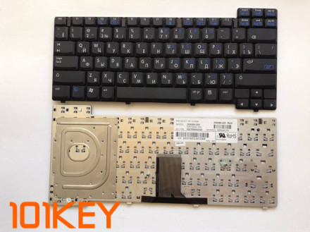 Клавиатура для ноутбука HP Compaq NC8200, NC8230, NX8220, NW8240, NC8400, NC8440 черная
