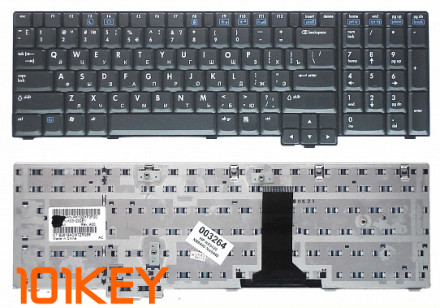 Клавиатура для ноутбука HP Compaq NX9420, NX9440, NW9440 черная
