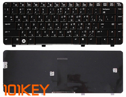 Клавиатура для ноутбука HP Compaq Presario CQ40, CQ41, CQ45 черная