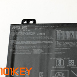 Аккумулятор Asus C42N1728 15.4V 71Wh 4614mAh для ноутбуков Asus ZenBook Pro