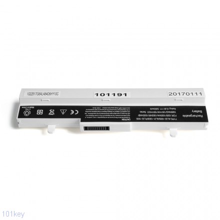 Аккумулятор для ноутбука Asus Eee PC 1005,1101, R1001, R1005, R101, R105 Series. 11.1V 5200mAh PN: AL32-1005, ML31-1005 Белый