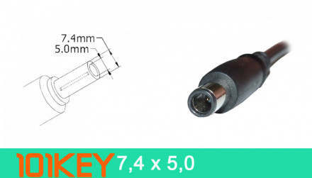 Блок питания, зарядка для ноутбука HP Split 13-M001TU X2 E4Y04PA 19.5V 2.31A разъём 7.4-5.0мм игла по  Оригинал
