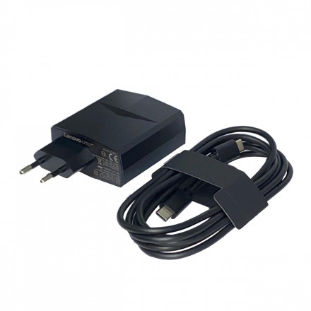Оригинальный блок питания (зарядка) Lenovo LC-652 20V 3.25A 65W SQUARE разъём 2*Type-c для ноутбуков Lenovo