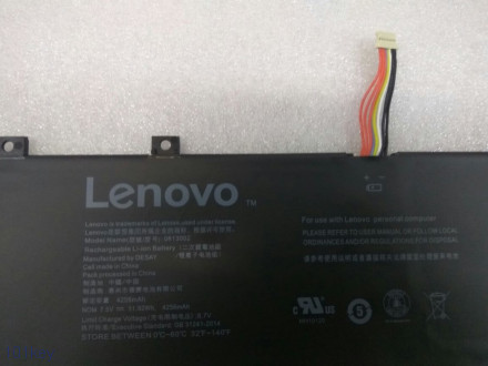 Аккумулятор для ноутбуков Lenovo NC140BW1-2S1P 7.5v 4256mAh ORIGINAL