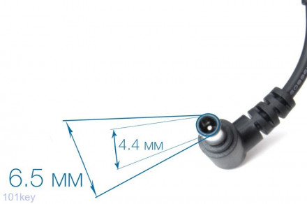 Блок питания для ноутбука Sony Vaio VGN-SR51RF 19.5V 4.74A разъём 6.5-4.4мм пин по центру