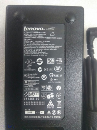 Блок питания для ноутбуков моноблоков Lenovo 20v 7.7a (6,3 -3,0mm) 150 Ватт 