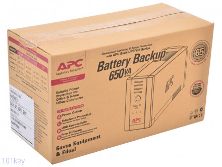 Источник бесперебойного питания APC Back-UPS BK650EI CS 650VA