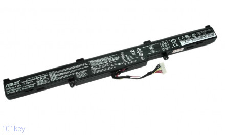 Аккумуляторная батарея для ноутбука Asus ROG GL752VW, GL752V a41n1501 +15v 48Wh 2950mAh ORIGINAL