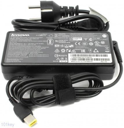 Блок питания Lenovo ADL135NLC3A 20v 6.75a 135 Ватт USB ⚡️ Зарядка для ноутбуков ✔ Прямоугольный разъем