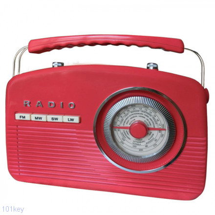 Ретро радиоприемник Camry CR1130 Red