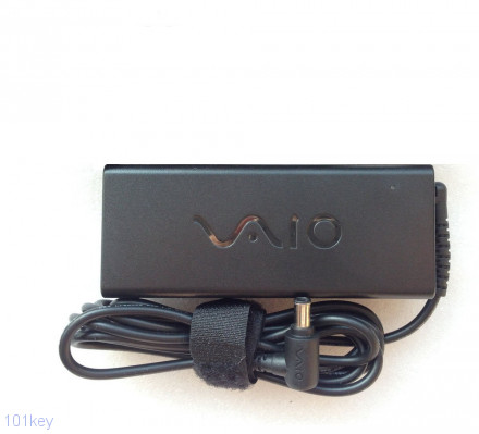 Блок питания Sony vgp-ac19v32 19.5v 4.7a 6.4-4.4mm 90 Ватт With pin ORIGINAL для ноутбуков Sony 
