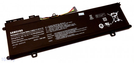 Аккумулятор для ноутбука Samsung AA-PLVN8NP 15.1v 6050mAh 91Wh ORIGINAL