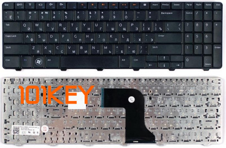 Клавиатура для ноутбука Dell Inspiron 15R, N5010 черная