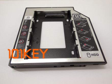 переходник для HDD SATA Optibay 12.7 мм