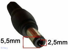 Блок питания для ЖК, LCD мониторов и телевизоров 12V 8A (разъем 5.5-2.5) 96W