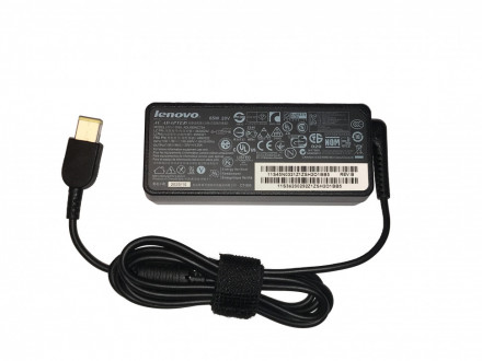 Блок питания (зарядка) для ноутбука  Lenovo B50-45 20V 3.25A 65W разъём прямоугольный (USB)