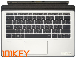 Оригинальная дорожная клавиатура для HP Elite x2 1012 P/n 845651-251, 846748-251 с подсветкой
