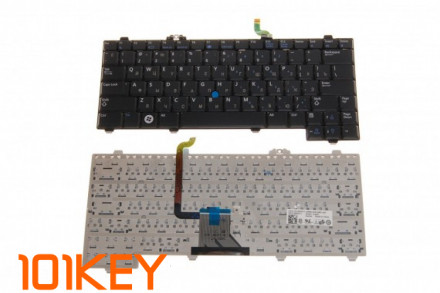Клавиатура для ноутбука Dell Latitude XT, XT2  черная, с подсветкой