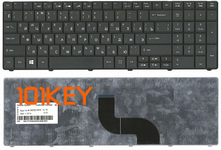 Клавиатура для ноутбука Acer Aspire E1-531, E1-571, TravelMate