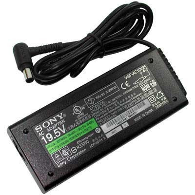 Блок питания для ноутбука Sony Vaio VPCEH2M1R 19.5V 4.74A разъём 6.5-4.4мм пин по центру