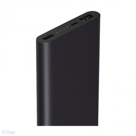 Внешний аккумулятор Xiaomi Powerbank2 10000 mAh, Чёрный